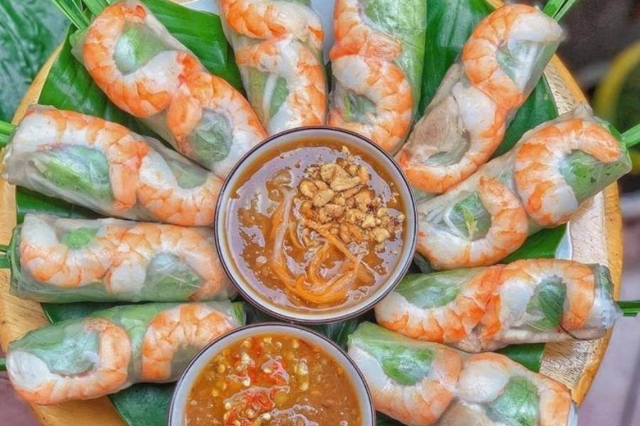 Goi Cuon (Spring Rolls) - Vietnamese Dishes