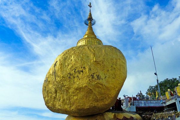 golden rock myanmar 1