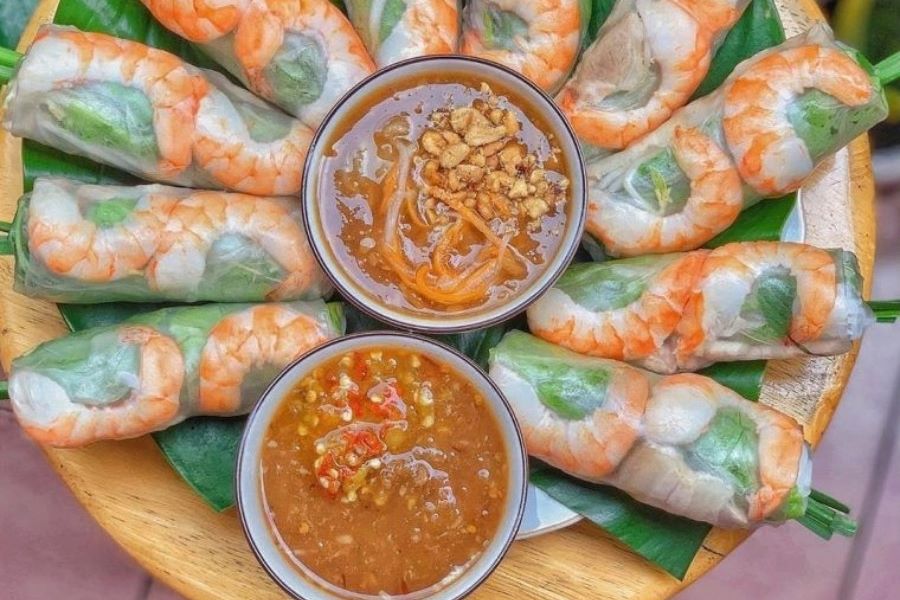 Shrimp Spring Rolls Saigon