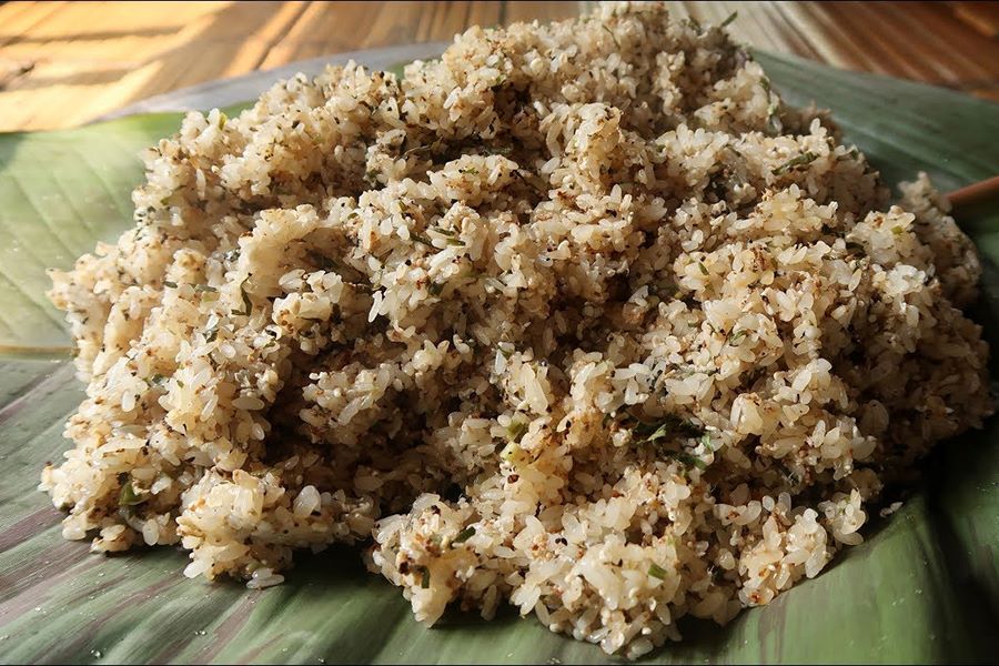 Sticky Rice with Ant's eggs