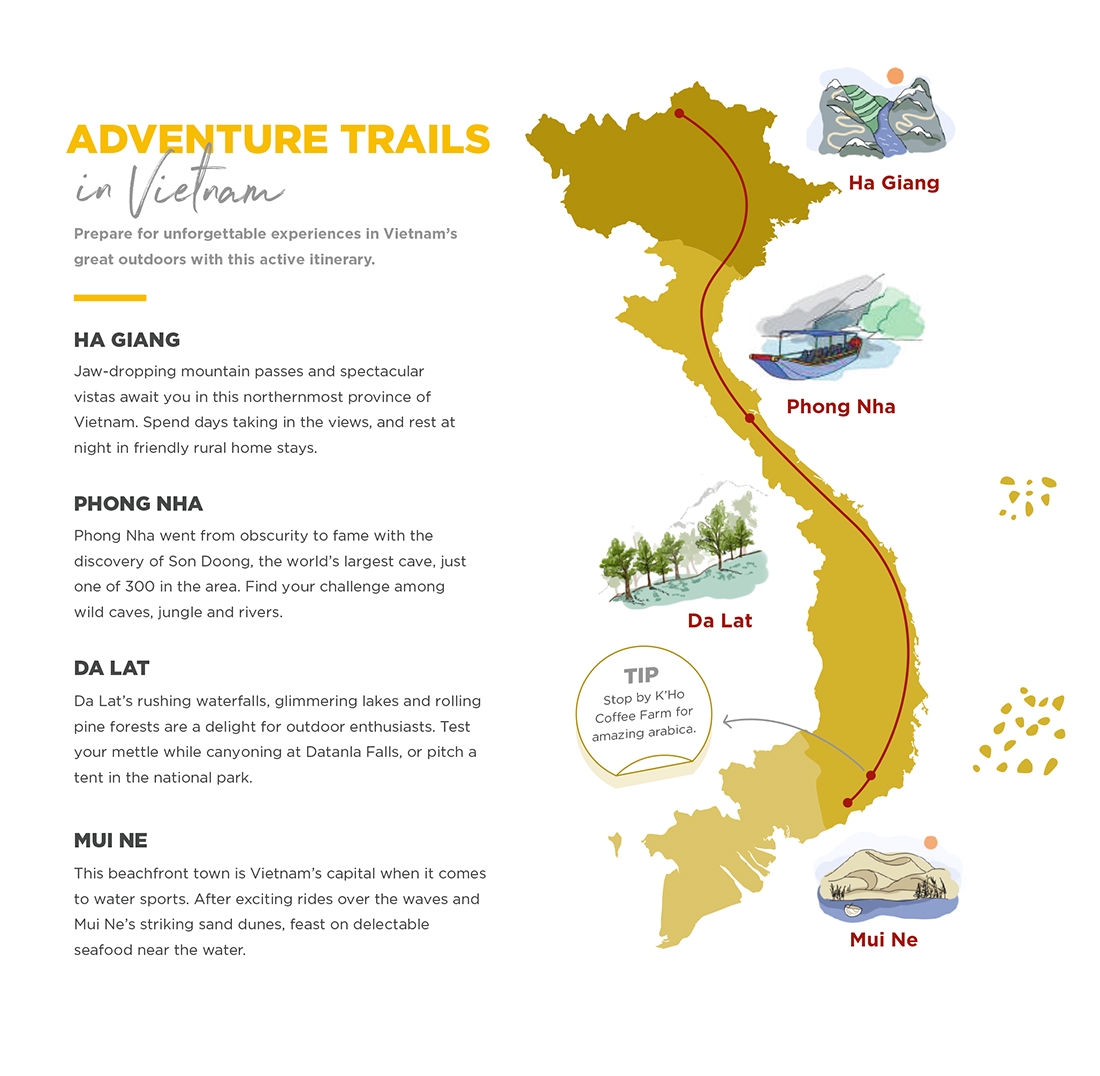 Vietnam Adventure Maps