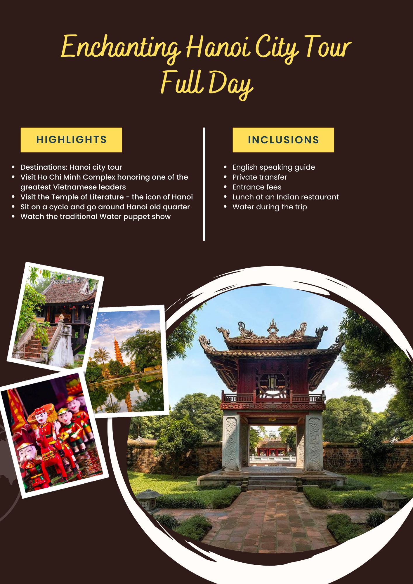 Enchanting Hanoi City Tour - Full Day