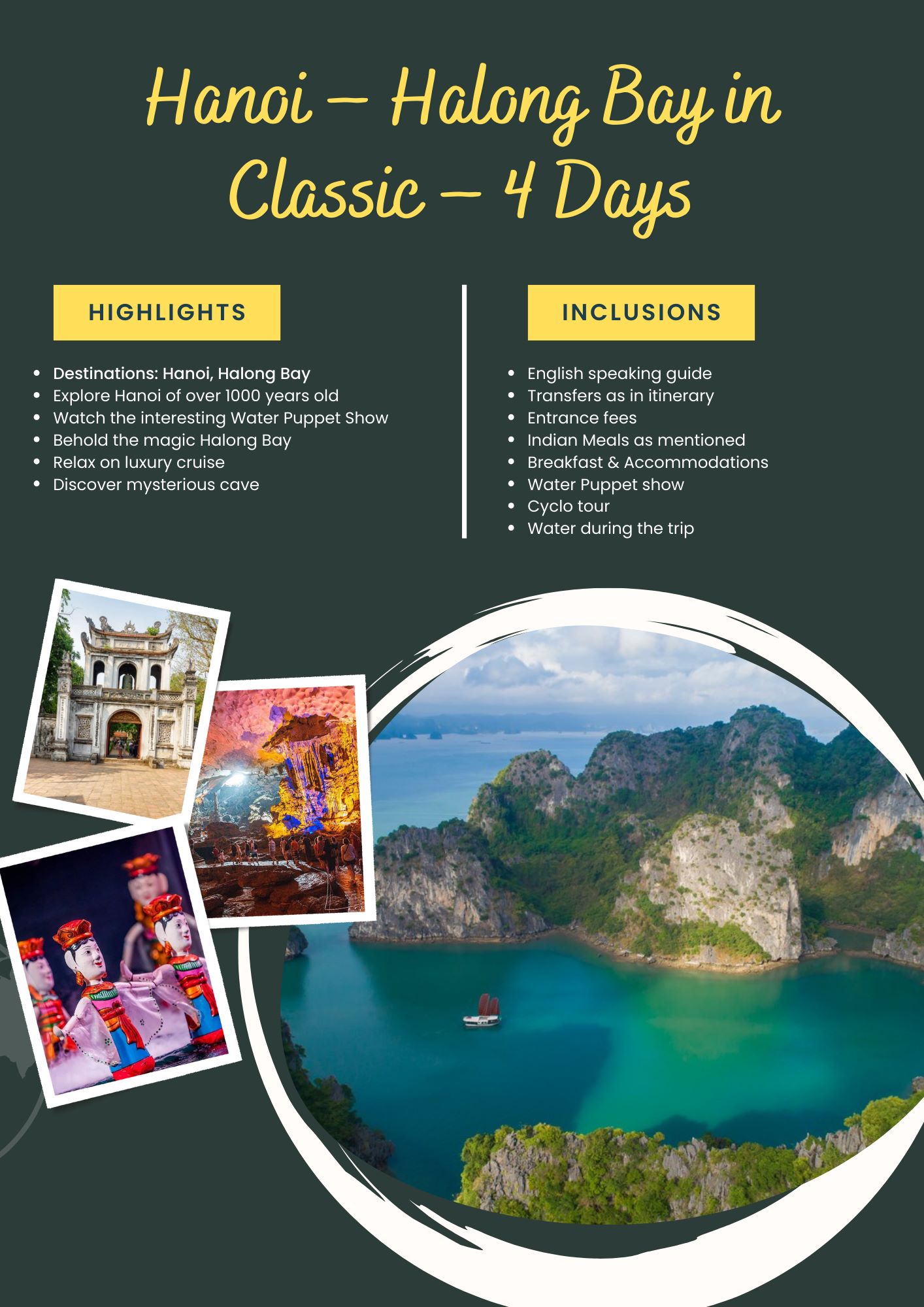 Hanoi – Halong Bay in Classic – 4 Days