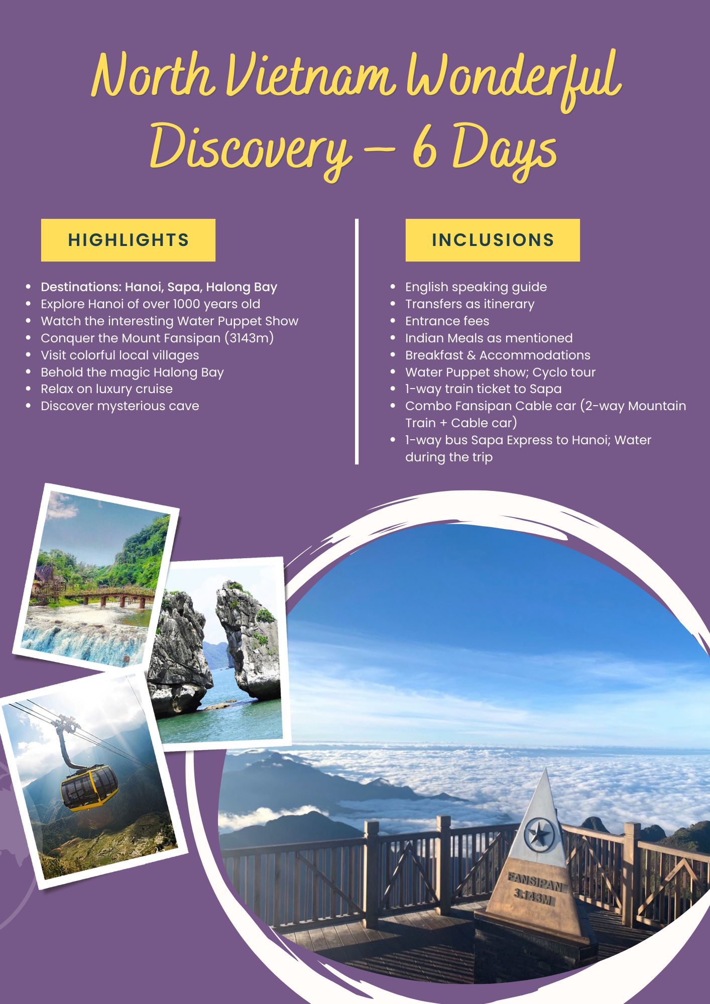 North Vietnam Wonderful Discovery – 6 Days