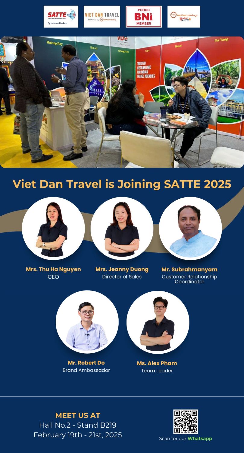 SATTE Invitation Vietnam DMC 2