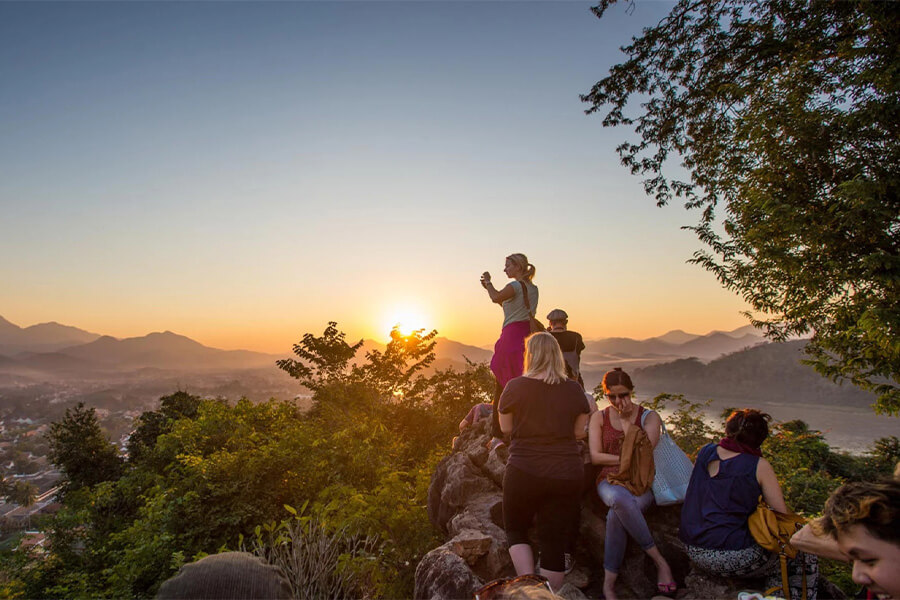 Mount Phousi - laos tours Mount Phousi - laos tours