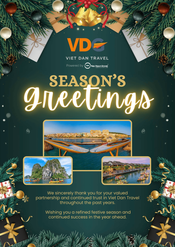 merry christmas and happy new year from viet dan travel