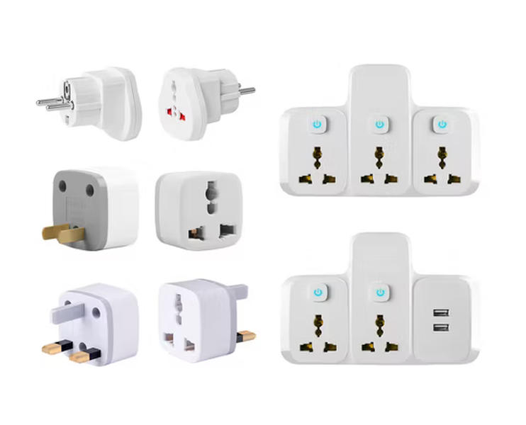 Universal travel adapter socket plug adaptor