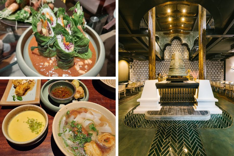 Elegant space at Sadhu Vegetarian Restaurant