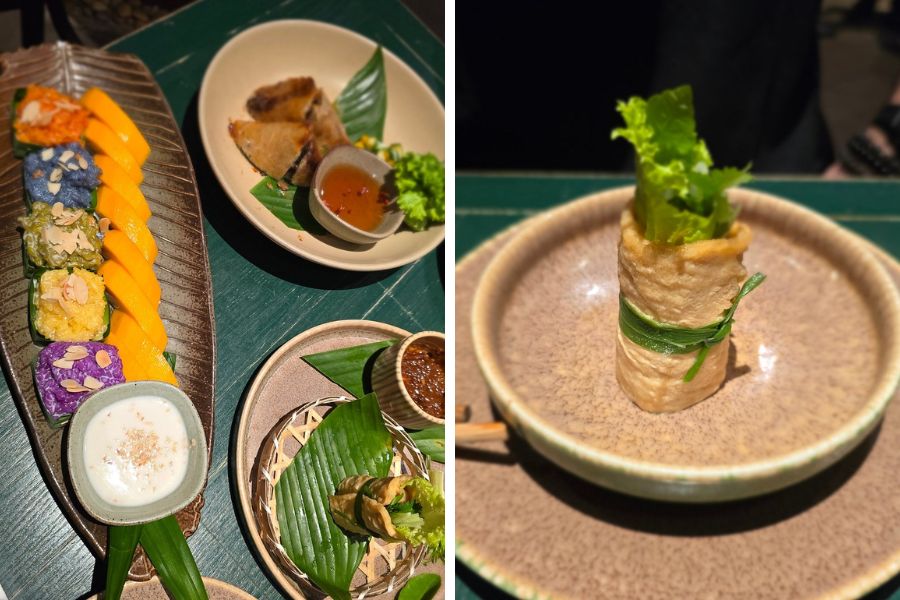 Peaceful atmosphere at Uu Dam Chay restaurant