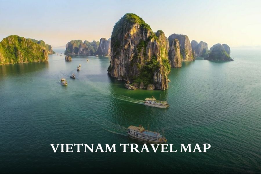 Vietnam Travel Map for Indian Partners