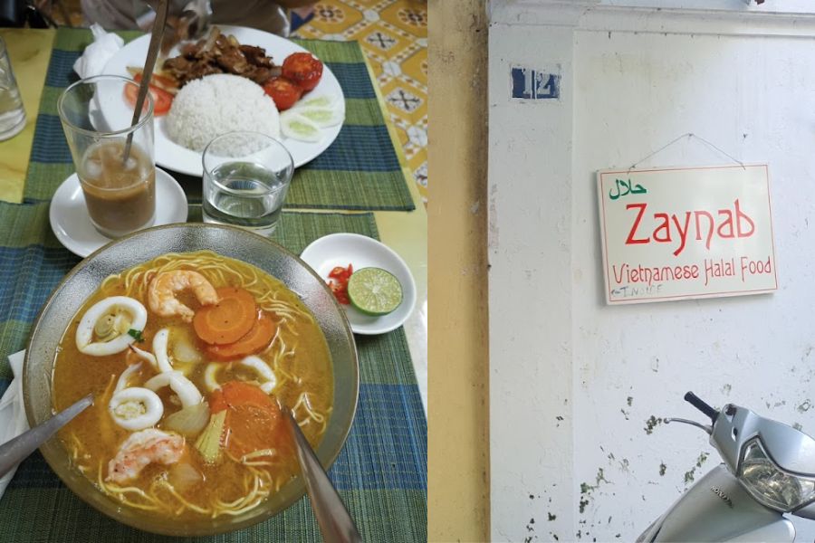 Halal Middle Eastern cuisine at Zaynab Restaurant