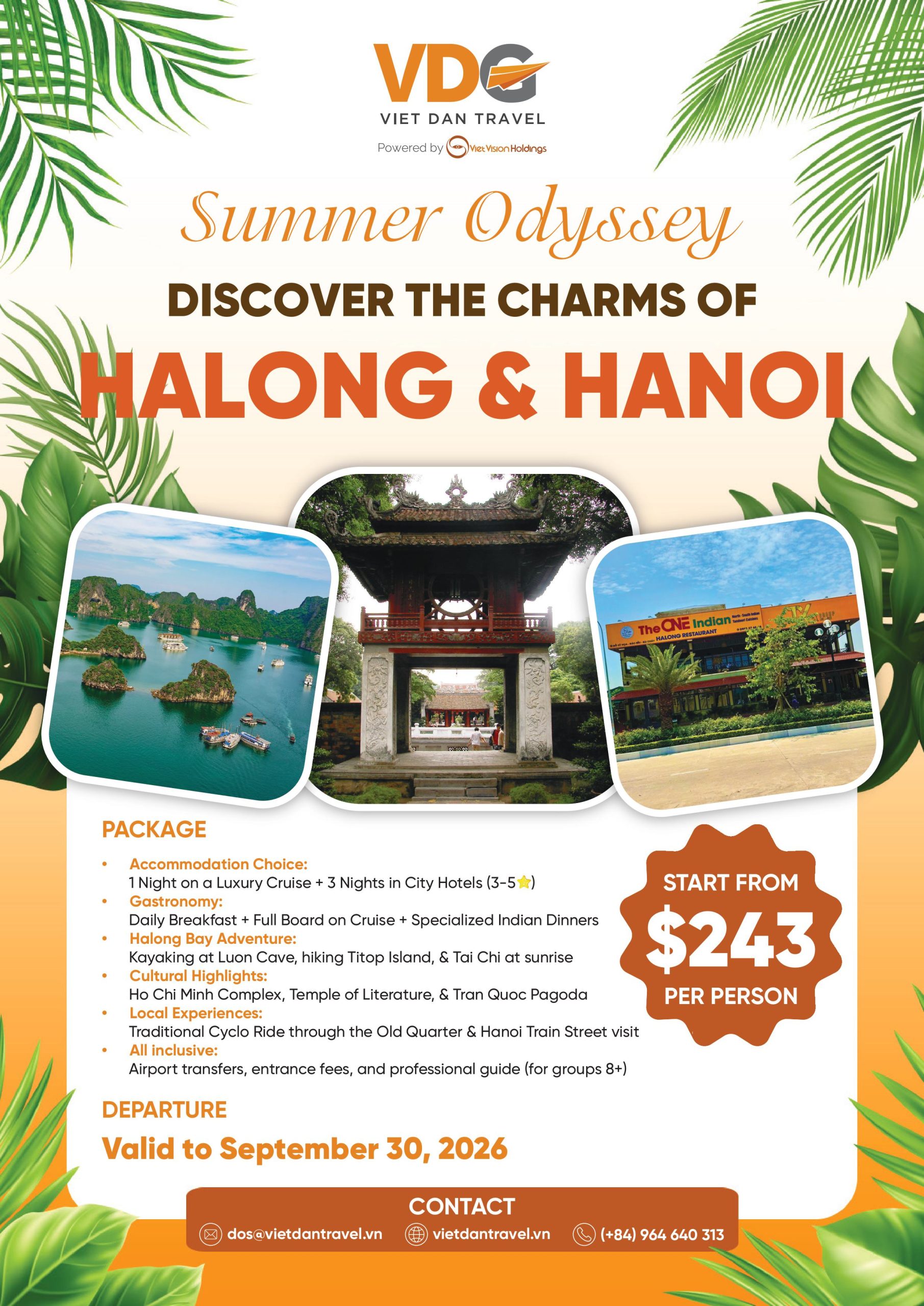Summer Odyssey: Halong Sun-Kissed Bay & Hanoi Charms