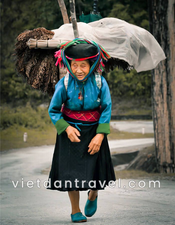 Ethnic people in the northeast of vietnam
