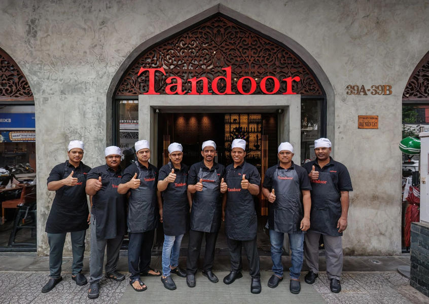 Staff team of Tandoor Indian restaurant