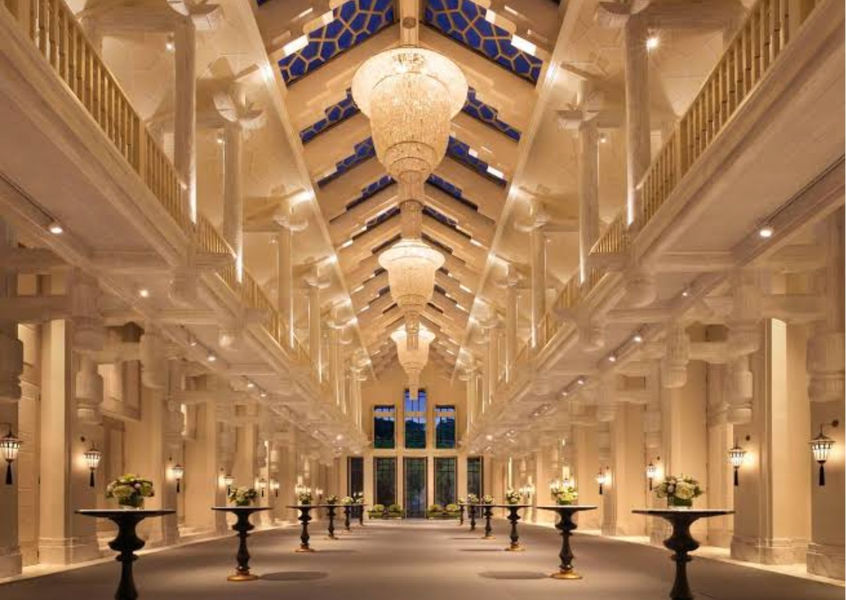 InterContinental Danang Sun Peninsula Resort lobby corridor